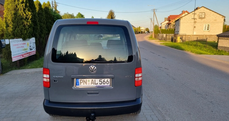 Volkswagen Caddy cena 39900 przebieg: 184000, rok produkcji 2012 z Sulechów małe 436
